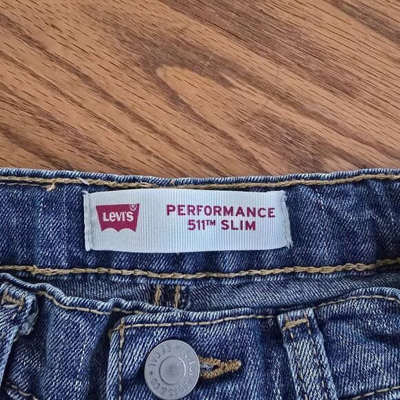 Levi's 511 Men's/Boys Jeans Red Tag 24W 25L Reg 8 - Picture 5 of 11